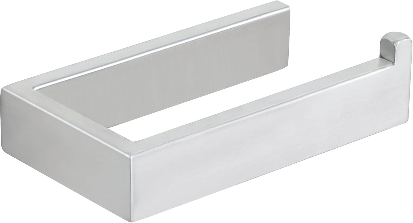 Sayayo Toilet Roll Holder Wall Mounted SUS304 Stainless Steel Toilet Paper Holder for Bathroom Kitchen, (U-shape & Square Body)