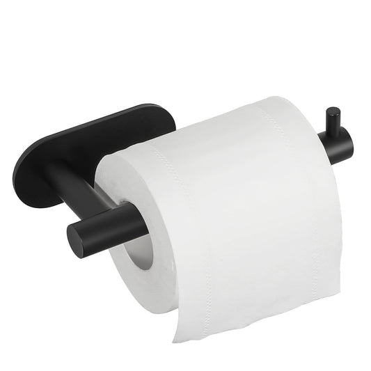 SAYAYO Toilet Roll Holder Self Adhesive, Stick on Toilet Paper Holder for Bathroom Kitchen, SUS304 Stainless Steel Waterproof, No Drilling