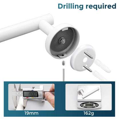 Sayayo Toilet Roll Holder Wall Mounted SUS304 Stainless Steel Toilet Paper Holder for Bathroom Kitchen