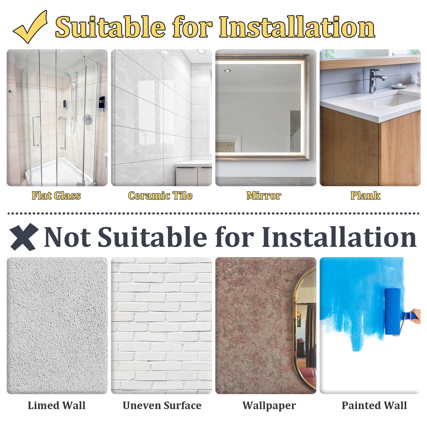 SAYAYO Toilet Roll Holder Self Adhesive, Stick on Toilet Paper Holder for Bathroom Kitchen, SUS304 Stainless Steel Waterproof, No Drilling