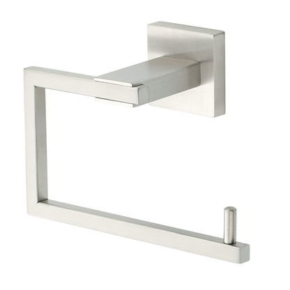 Sayayo Toilet Paper Roll Holder Wall Mounted, Towel Holder Hand Towel Ring, SUS304 Stainless Steel Waterproof & Rustproof, Modern Square Design, Chrome/ Black/ Brushed/ Gold