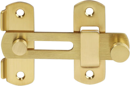 SAYAYO Gate Lock Door Latch Small Gate Bolt Sliding Door Lock for Wooden Gates Internal Door Garden Stainless Steel