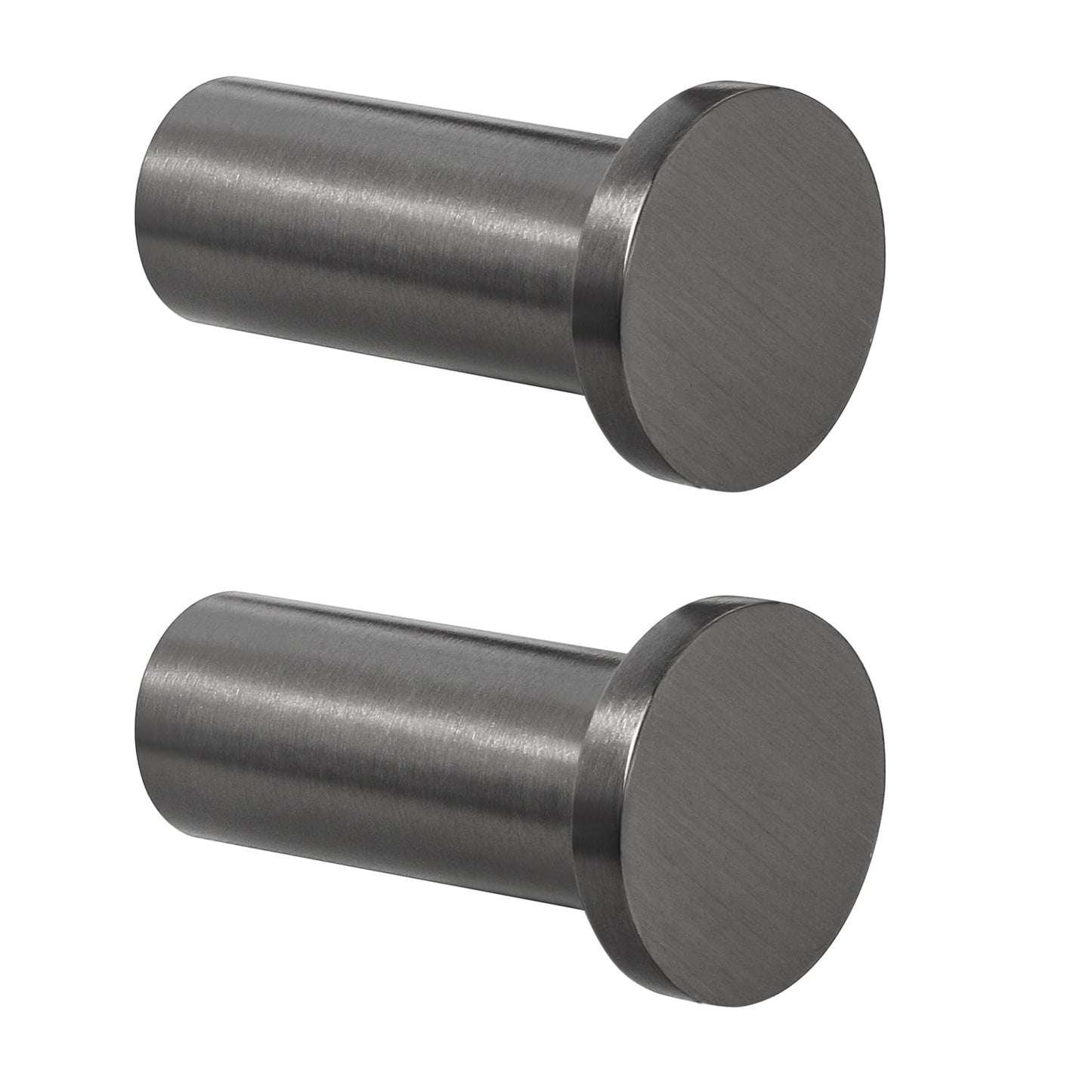 SAYAYO Coat Hooks Wall Mounted SUS304 Stainless Steel Door Hooks for Hanging Towels Wall Hooks for Bathroom Heavy Duty, 2Pcs/4Pcs
