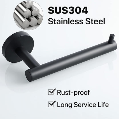 Sayayo Toilet Roll Holder Wall Mounted SUS304 Stainless Steel Toilet Paper Holder for Bathroom Kitchen