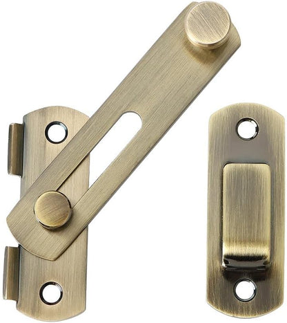 SAYAYO Gate Lock Door Latch Small Gate Bolt Sliding Door Lock for Wooden Gates Internal Door Garden Stainless Steel