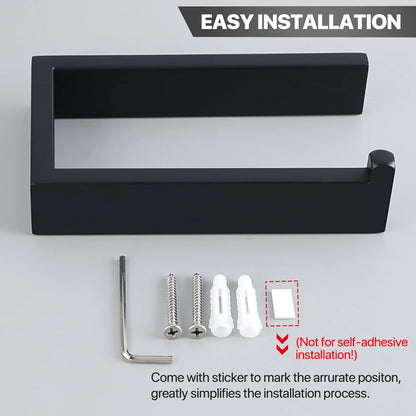 Sayayo Toilet Roll Holder Wall Mounted SUS304 Stainless Steel Toilet Paper Holder for Bathroom Kitchen, (U-shape & Square Body)