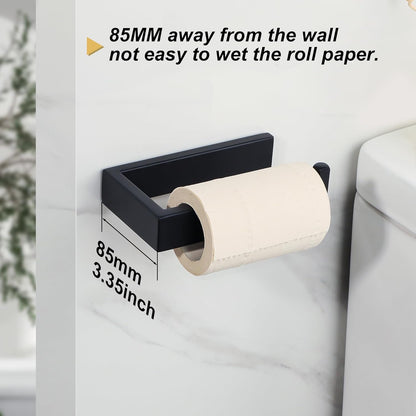 Sayayo Toilet Roll Holder Wall Mounted SUS304 Stainless Steel Toilet Paper Holder for Bathroom Kitchen, (U-shape & Square Body)