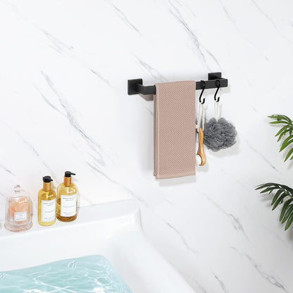 Sayayo Towel Rails Wall Mounted Bathroom Towel Holder Towel Bar, SUS304 Stainless Steel Towel Back, 30 - 80 CM