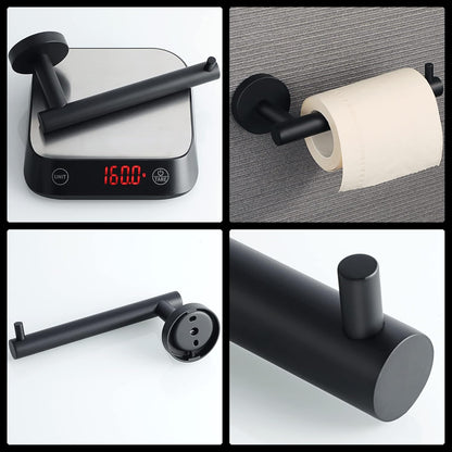 Sayayo Toilet Roll Holder Wall Mounted SUS304 Stainless Steel Toilet Paper Holder for Bathroom Kitchen