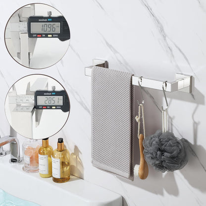 Sayayo Towel Rails Wall Mounted Bathroom Towel Holder Towel Bar, SUS304 Stainless Steel Towel Back, 30 - 80 CM