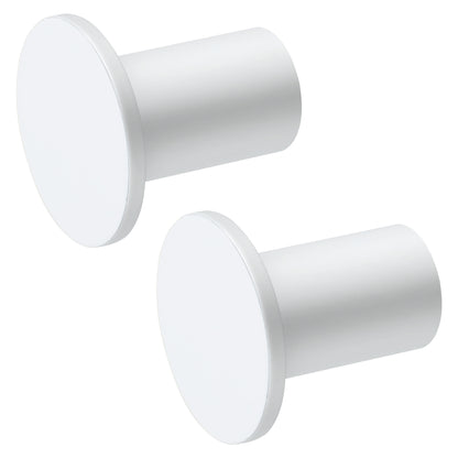 SAYAYO 2PCS Towel Hooks Wall Mounted Door Coat Hooks for Hanging Towels SUS304 Stainless Steel Wall Hooks for Bathroom Bedroom Heavy Duty with Fixing Screws, EGJF001Y-25X45
