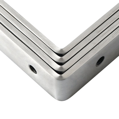 Sayayo Stainless Steel Joint Angle Brackets, 150MM-300MM, 2/4PCS