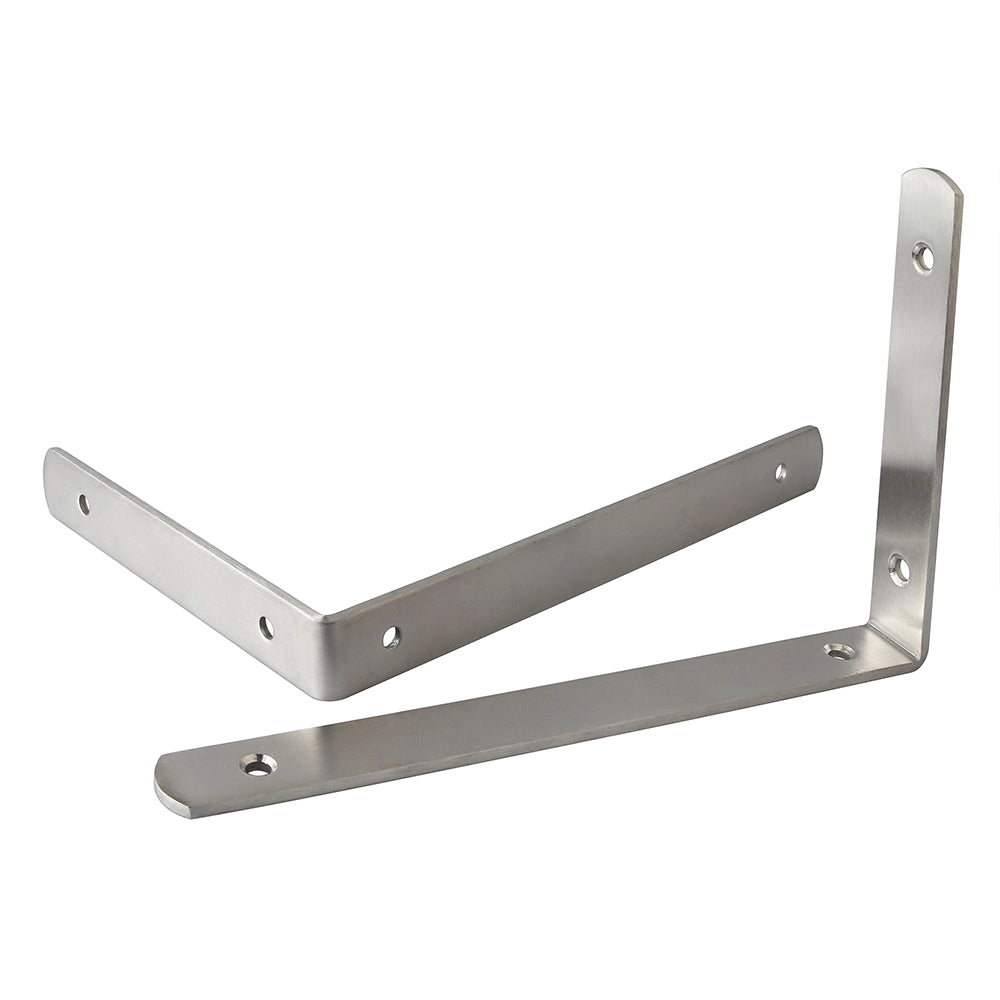 Sayayo Stainless Steel Joint Angle Brackets, 150MM-300MM, 2/4PCS