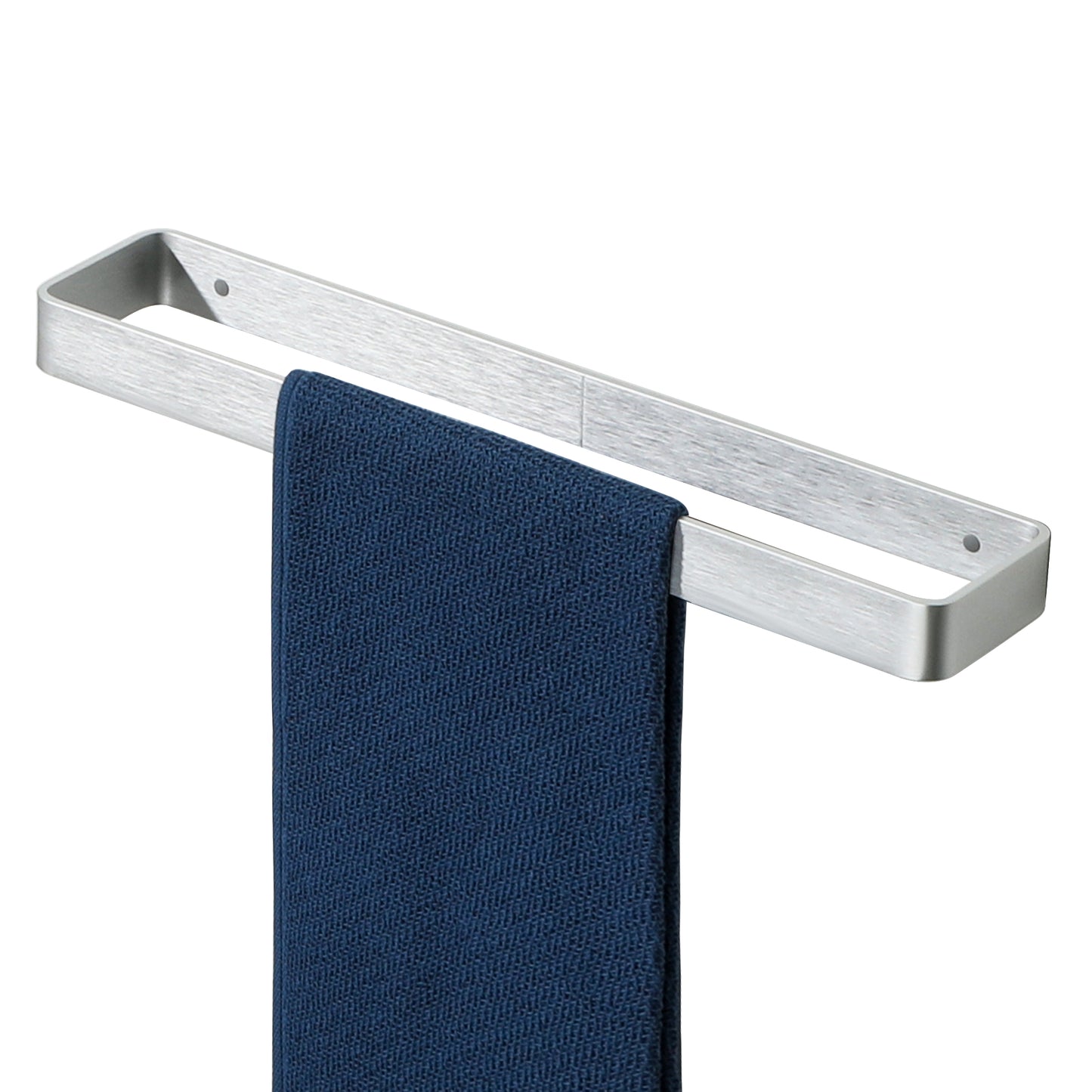 SAYAYO Hand Towel Holder Self Adhesive Towel Rail Towel Rack Wall Mounted Towel Ring No Drilling for Bathroom, 20cm - 70cm, 8 Inch - 28 Inch, Black, Brushed, White, Gold