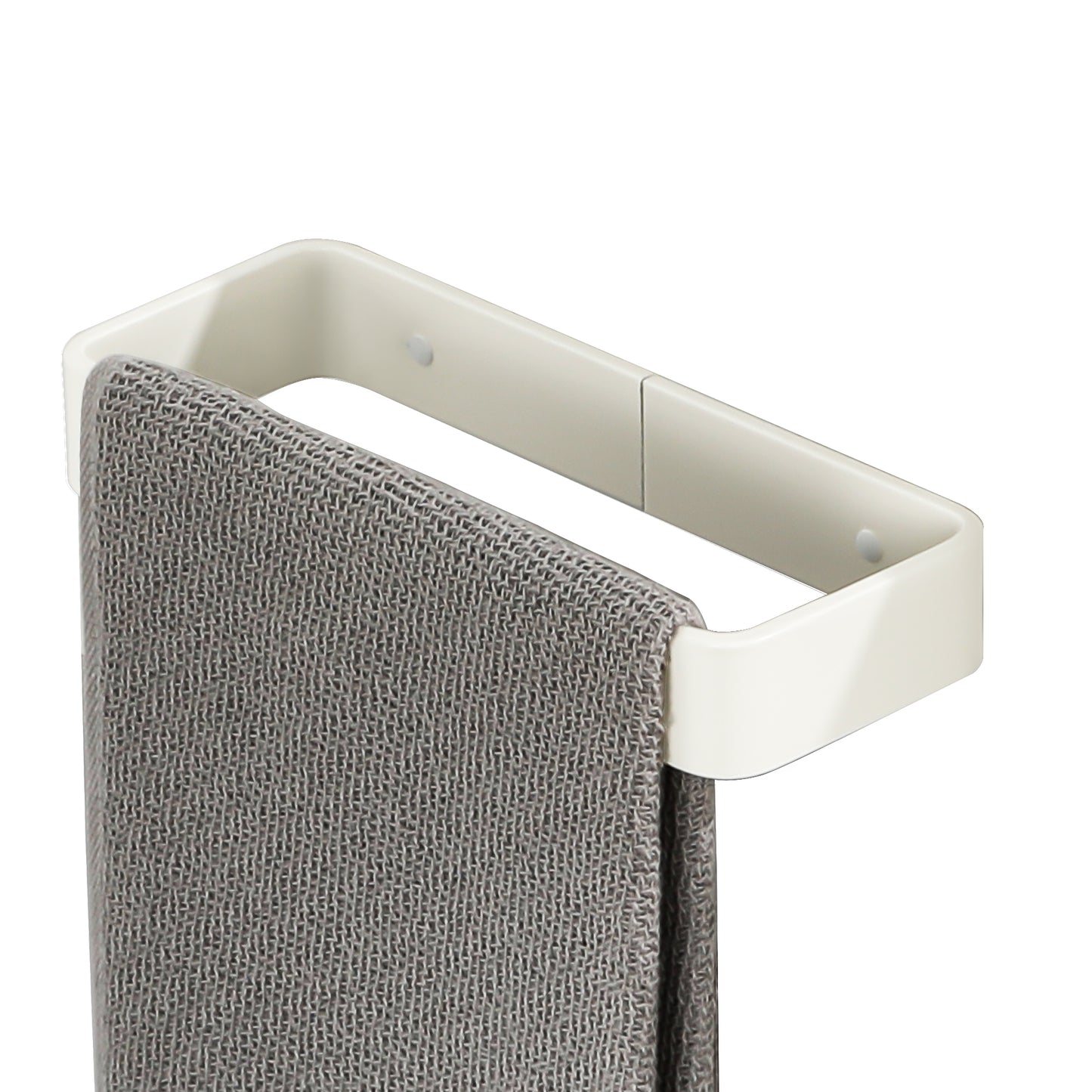 SAYAYO Hand Towel Holder Self Adhesive Towel Rail Towel Rack Wall Mounted Towel Ring No Drilling for Bathroom, 20cm - 70cm, 8 Inch - 28 Inch, Black, Brushed, White, Gold