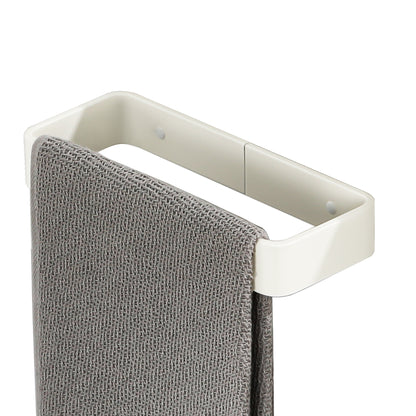 SAYAYO Hand Towel Holder Self Adhesive Towel Rail Towel Rack Wall Mounted Towel Ring No Drilling for Bathroom, 20cm - 70cm, 8 Inch - 28 Inch, Black, Brushed, White, Gold