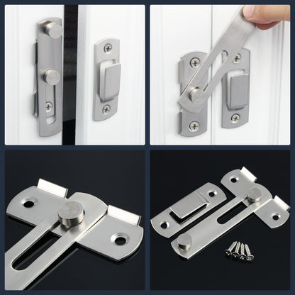 Sayayo Stainless Steel Door Flip/Slide Latch