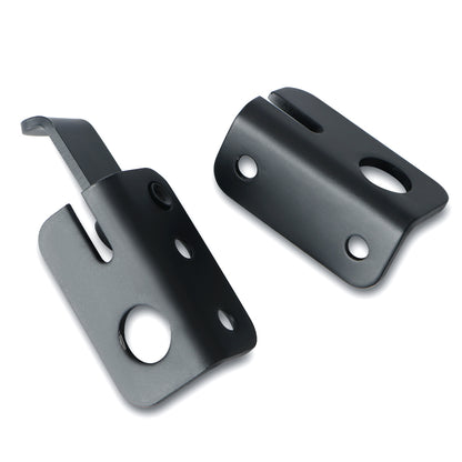 Sayayo Slide Bolt Door Lock Gate Latch Tiny Padlock Hasp, Stainless Steel Matte Black, EMS3001-B