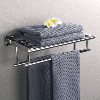 Sayayo Towel Rack SUS304 Stainless Steel (with Double Hanging Bar)