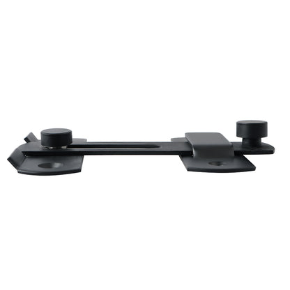 Sayayo Door Lock Slide Gate Latch Tiny Door Bolt, 304 Stainless Steel Metal Matte Black Finish, MS9001B