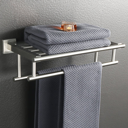 Sayayo Towel Rack SUS304 Stainless Steel (with Double Hanging Bar)