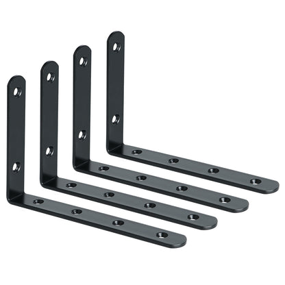 Sayayo Stainless Steel Joint Angle Brackets, 125MM-150MM, 4PCS