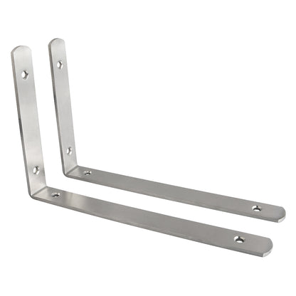 Sayayo Stainless Steel Joint Angle Brackets, 150MM-300MM, 2/4PCS